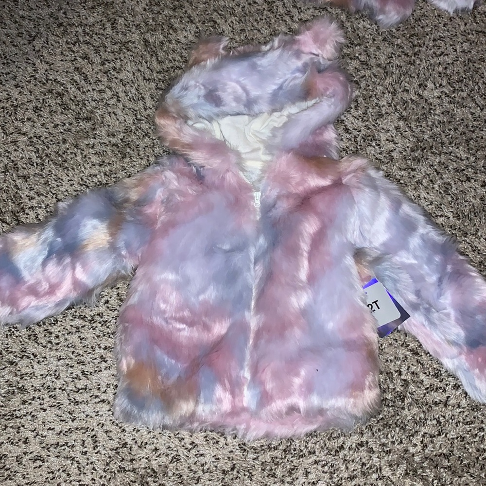Plush furry jacket